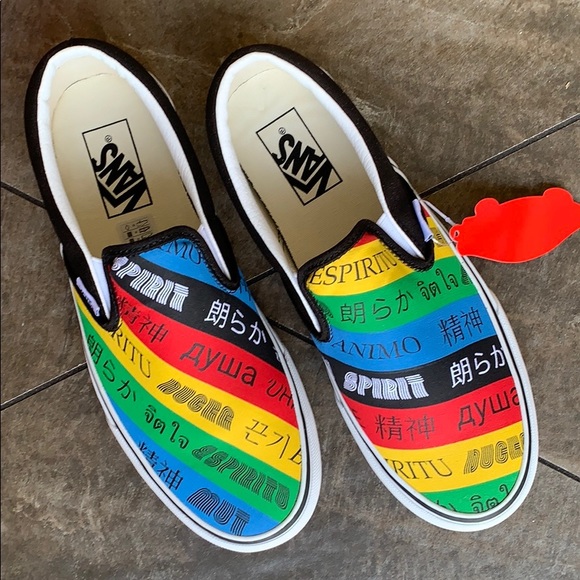 ••VANS CLASSIC SLIP-ON VANS SPIRIT MULTI/TRWHT WMN - Picture 15 of 16